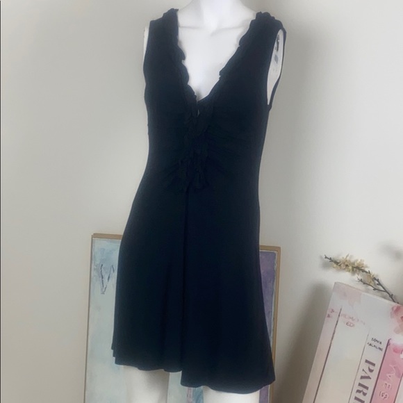 Ella Moss Dresses & Skirts - Ella Moss Black Ruffled Dress